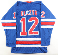Eddie Olczyk Signed Jersey (JSA) at PristineAuction.com