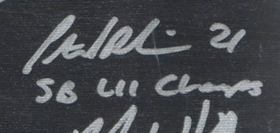 2017 Philadelphia Eagles Super Bowl LII Champions Custom Canvas Display Signed by (20) with Nick Foles, Carl Wentz, A Jeffery, Jake Elliott (JSA) at PristineAuction.com 2017 Philadelphia Eagles Super Bowl LII Champions Custom Canvas Display Signed by (20) with Nick Foles, Carl Wentz, A Jeffery, Jake Elliott (JSA) at PristineAuction.com