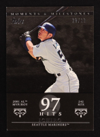 Ichiro Suzuki 2007 Topps Moments and Milestones Black #6 Hit 97 #20/29 at PristineAuction.com