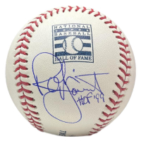 Robin Yount Signed OML Hall of Fame Logo Baseball Inscribed "HOF '99" (Fanatics) at PristineAuction.com