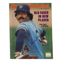 Rollie Fingers Signed 1981 Sports Illustrated Magazine Cover (JSA) at PristineAuction.com