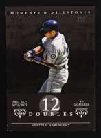 Ichiro Suzuki 2007 Topps Moments and Milestones Black #7 Double 12 #20/29 at PristineAuction.com
