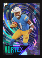 Quentin Johnston 2023 Donruss Vortex Cubic #25 #10/50 RC at PristineAuction.com