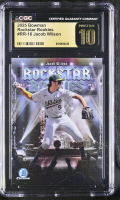 Jacob Wilson 2025 Bowman Chrome Rockstar Rookies #RR16 RC (CGC 10 | Black Label) at PristineAuction.com