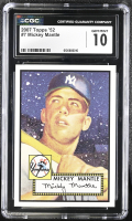 Mickey Mantle 2007 Topps '52 #7 (CGC 10) at PristineAuction.com