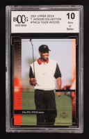 Tiger Woods 2001 Upper Deck Tiger Woods Collection #TWC9 RC (BCCG 10) at PristineAuction.com