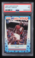 Michael Jordan 1989-90 Fleer Stickers #3 (PSA 7) at PristineAuction.com