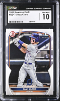 Max Clark 2023 Bowman Draft #BD-76 RC (CGC 10) at PristineAuction.com