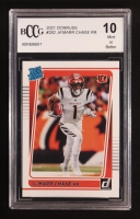 Ja'Marr Chase 2021 Donruss #262 RC (BCCG 10) at PristineAuction.com