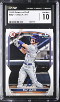 Max Clark 2023 Bowman Draft #BD-76 RC (CGC 10) at PristineAuction.com