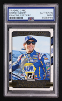 Chase Elliott Signed 2017 Panini Donruss Phenoms #P1 (PSA) at PristineAuction.com