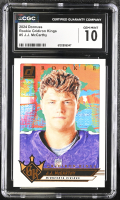 J.J. McCarthy 2024 Donruss Rookie Gridiron Kings #5 RC (CGC 10) at PristineAuction.com