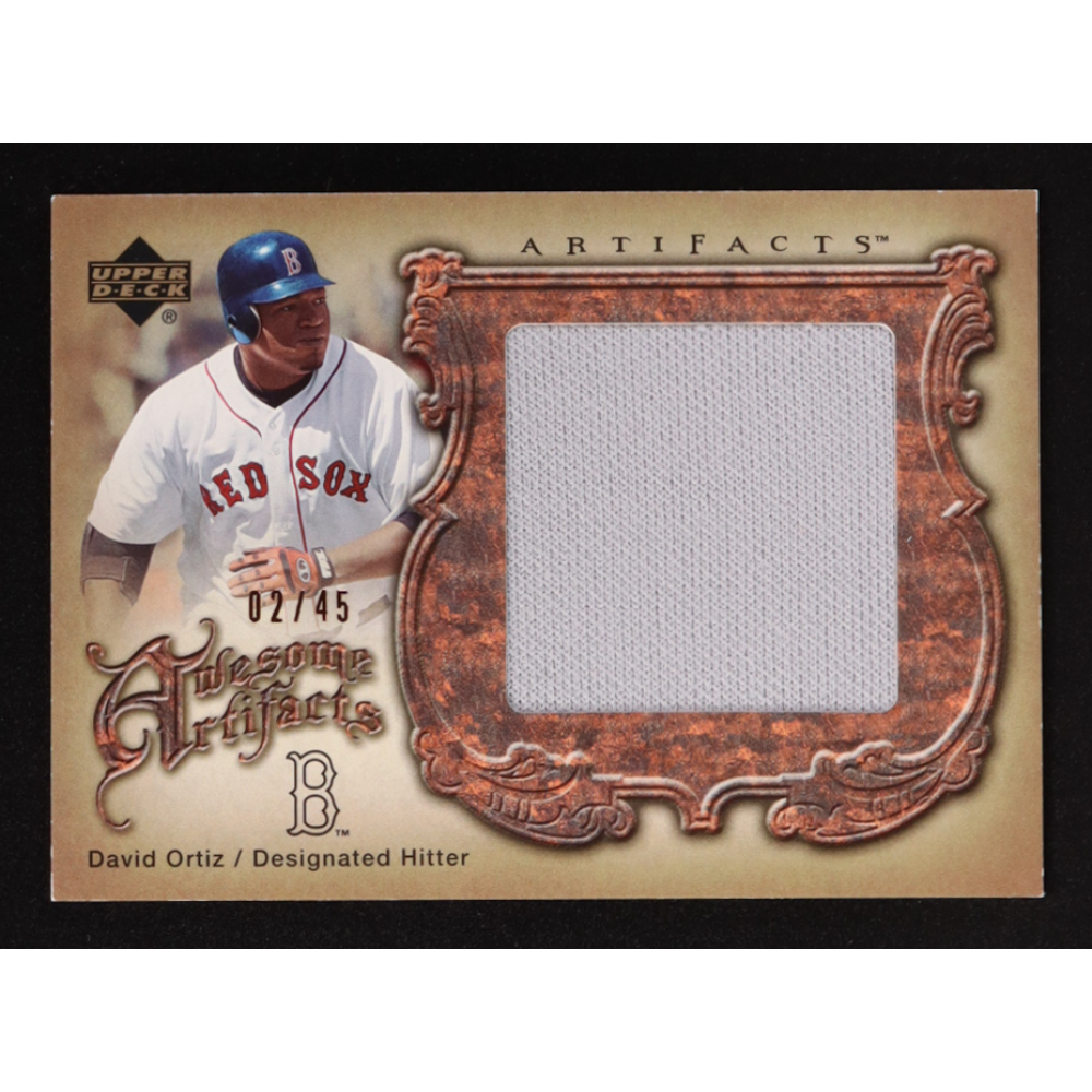 David Ortiz 2006 Artifacts Awesome Artifacts Jumbos #DO #02/45 JSY at PristineAuction.com