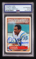 Charlie Joiner Signed 1983 Topps #377 (PSA) at PristineAuction.com