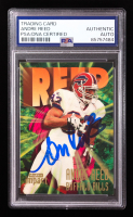 Andre Reed Signed 1997 Slybox Impact #83 (PSA) at PristineAuction.com