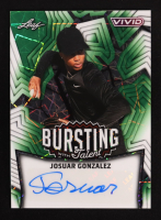 Josuar Gonzalez 2025 Leaf Vivid Bursting With Talent Autographs Lazer Green #TA-JG1 #5/8 at PristineAuction.com
