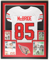 Trey McBride Signed Custom Framed Jersey Display with Photos (Beckett) at PristineAuction.com