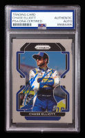 Chase Elliott Signed 2022 Panini Prizm #59 (PSA) at PristineAuction.com