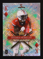 Tetairoa McMillan 2024 Wild Card 5 Card Draw Stacked Deck King of Diamonds Shimmer #SDJD-TMN RC #1/1 at PristineAuction.com