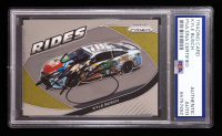 Kyle Busch Signed 2022 Panini Prizm Rides #67 (PSA) at PristineAuction.com