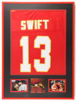 Taylor Swift Signed "The Life of A Showgirl" Custom Framed CD Album Display with Jersey (JSA) at PristineAuction.com