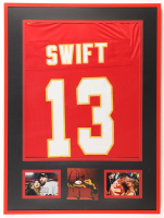 Taylor Swift Signed "The Life of A Showgirl" Custom Framed CD Album Display with Jersey (JSA) at PristineAuction.com