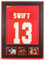 Taylor Swift Signed "The Life of A Showgirl" Custom Framed CD Album Display with Jersey (JSA) at PristineAuction.com