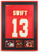 Taylor Swift Signed "The Life of A Showgirl" Custom Framed CD Album Display with Jersey (JSA) at PristineAuction.com