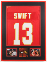Taylor Swift Signed "The Life of A Showgirl" Custom Framed CD Album Display with Jersey (JSA) at PristineAuction.com