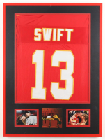Taylor Swift Signed "The Life of A Showgirl" Custom Framed CD Album Display with Jersey (JSA) at PristineAuction.com