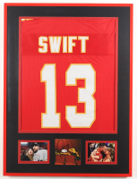 Taylor Swift Signed "The Life of A Showgirl" Custom Framed CD Album Display with Jersey (JSA) at PristineAuction.com