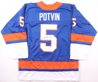 Denis Potvin Signed Jersey Inscribed "HOF 91" (JSA) at PristineAuction.com