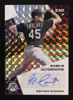 Garrett Crochet 2021 Panini Mosaic Rookie Autographs Mosaic #57 RC at PristineAuction.com