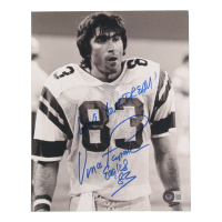 Vince Papale Signed Eagles 8x10 Photo Inscribed "Live Your Dream!" & "Eagles" (Beckett) at PristineAuction.com