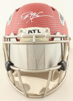 Deion Sanders Signed Falcons Custom Authentic On-Field Hydro-Dipped SpeedFlex Helmet with Visor (Beckett) at PristineAuction.com