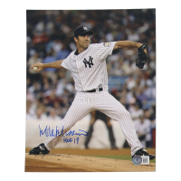 Mike Mussina Signed Yankees 8x10 Photo Inscribed "HOF 19" (Beckett) at PristineAuction.com