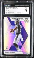 Lamar Jackson 2020 Panini Mosaic Silver #251 (CGC 9) at PristineAuction.com