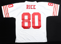 Jerry Rice Signed 49ers Mitchell & Ness Authentic Jersey (Fanatics) at PristineAuction.com