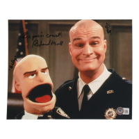 Richard Moll Signed "Night Court" 8x10 Photo Inscribed "See You In Court!", "Bull" & "Bully" (Beckett) at PristineAuction.com
