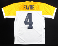 Brett Favre Signed Packers Mitchell & Ness Authentic Jersey (Favre & Fanatics) at PristineAuction.com