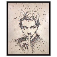 "Populus: Hush" LE 45x37 Custom Framed Giclee on Canvas by Craig Alan (Artova) at PristineAuction.com