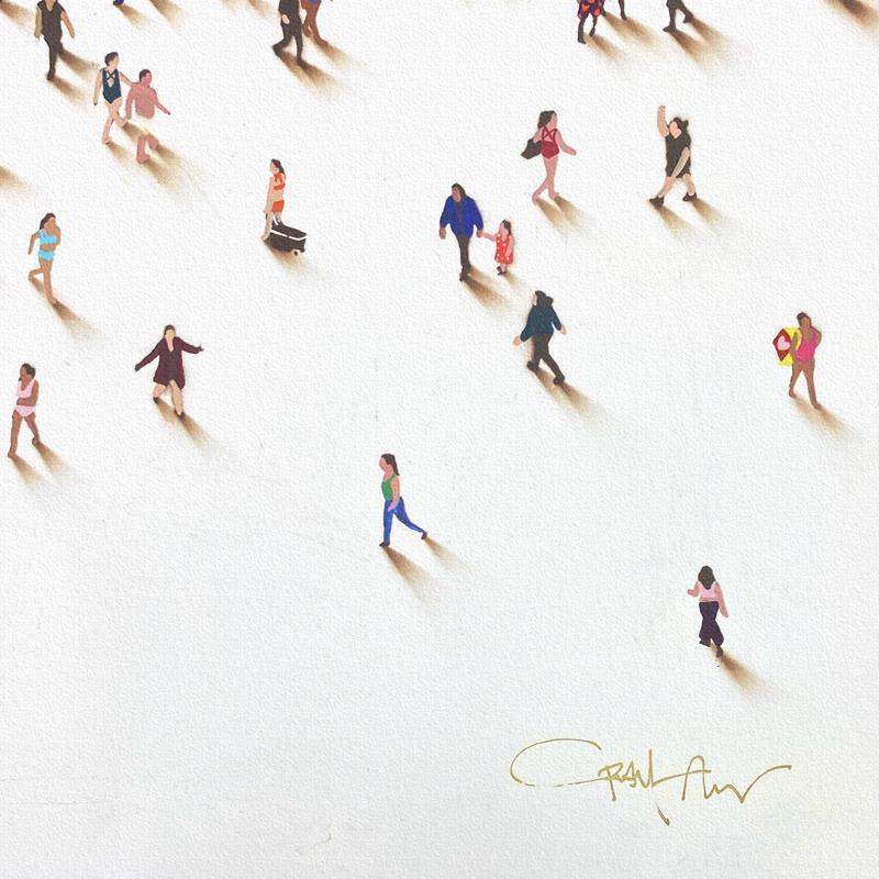 "Populus: Love High" LE 41x41 Custom Framed Giclee on Canvas by Craig Alan (Artova) at PristineAuction.com "Populus: Love High" LE 41x41 Custom Framed Giclee on Canvas by Craig Alan (Artova) at PristineAuction.com