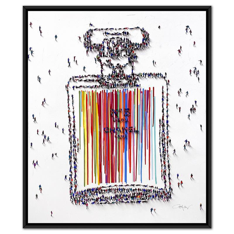 "Populus: No. 5" LE 39x33 Custom Framed Giclee on Canvas by Craig Alan (Artova) at PristineAuction.com "Populus: No. 5" LE 39x33 Custom Framed Giclee on Canvas by Craig Alan (Artova) at PristineAuction.com