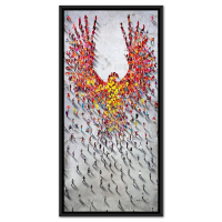 "Populus: The Ground Up" LE 56x27 Custom Framed Giclee on Canvas by Craig Alan (Artova) at PristineAuction.com