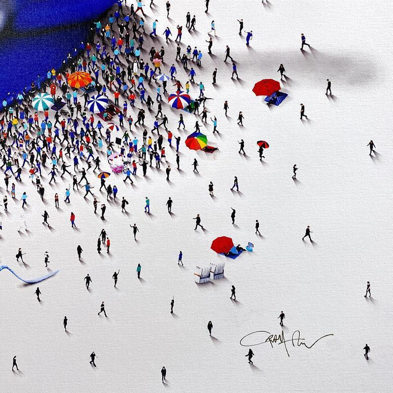 "Populus: Rainbow Effect" LE 31x61 Custom Framed Giclee on Canvas by Craig Alan (Artova) at PristineAuction.com "Populus: Rainbow Effect" LE 31x61 Custom Framed Giclee on Canvas by Craig Alan (Artova) at PristineAuction.com