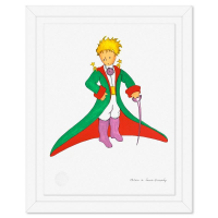 "The Little Prince In His Suit" LE 20x16 Custom Framed Lithograph on Paper by Antoine de Saint-Exupery (Artova) at PristineAuction.com