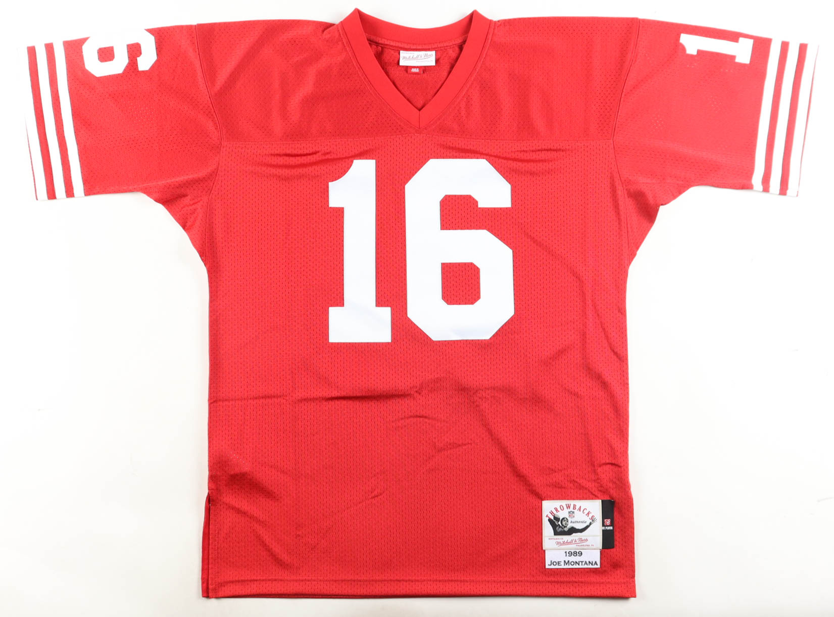 Joe Montana Signed 49ers Mitchell & Ness Authentic Jersey (Fanatics) at PristineAuction.com Joe Montana Signed 49ers Mitchell & Ness Authentic Jersey (Fanatics) at PristineAuction.com