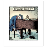Bizarro "Beethoven Fifth" LE 16x14 Giclee on Paper by Dan Piraro (Artova) at PristineAuction.com
