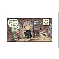 Bizarro "Edgar Allan Pooh" LE 19x19 Giclee on Paper by Dan Piraro (Artova) at PristineAuction.com