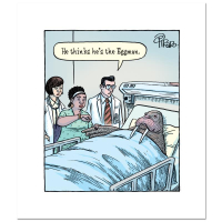 Bizarro "Eggman Walrus" LE 16x14 Giclee on Paper by Dan Piraro (Artova) at PristineAuction.com